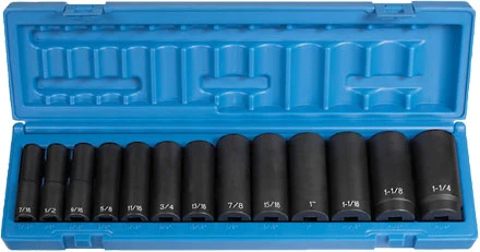 Grey Pneumatic 1312D 1/2" Impact Socket Set