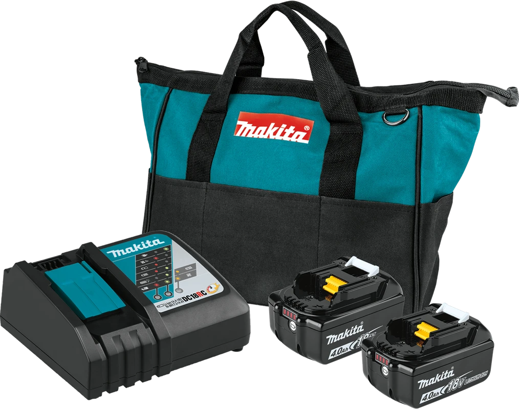 Makita BL1840BDC2 18V LXT Two Battery And Charger Starter Pack