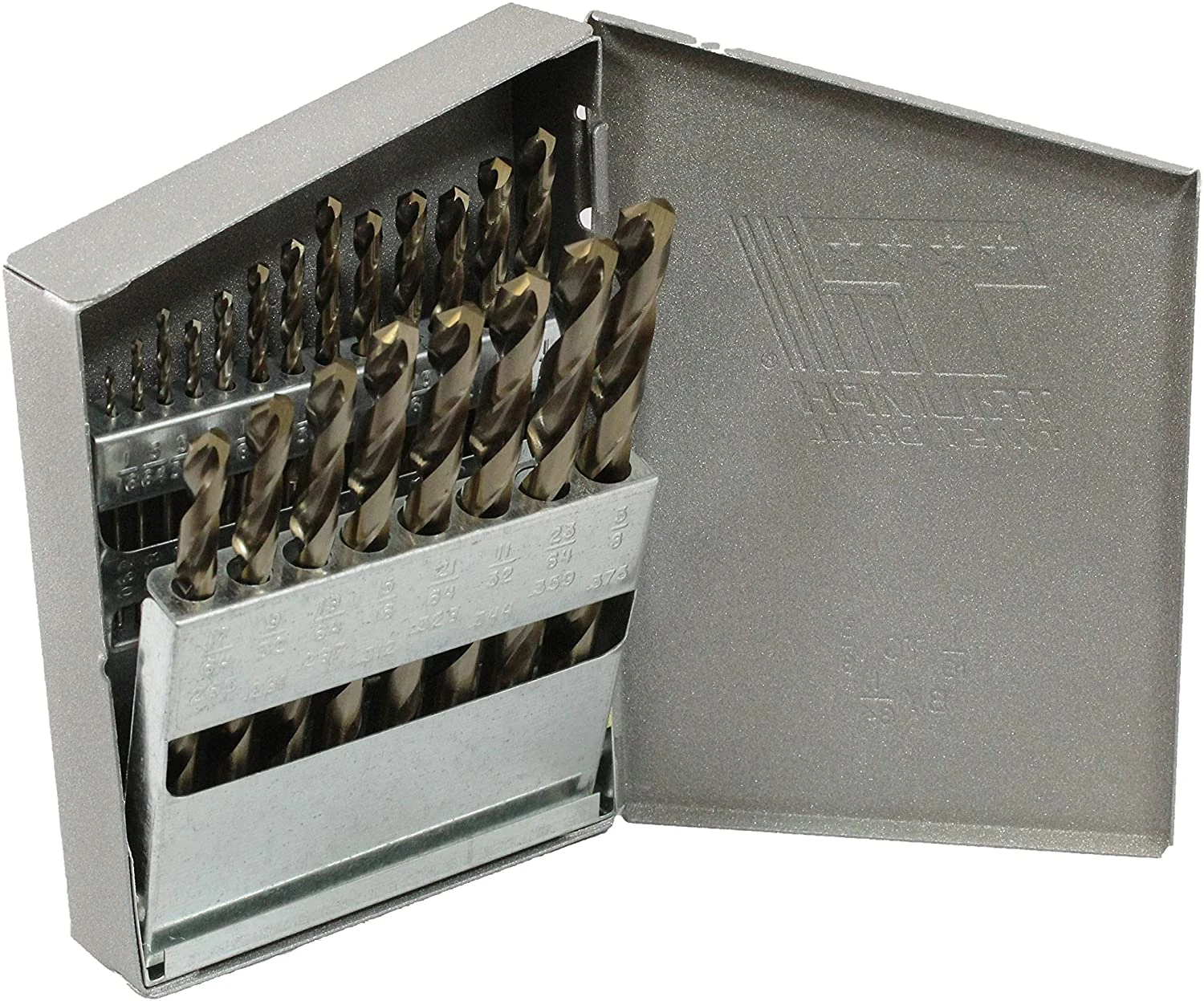 Triumph Twist Drill 99825 T180C 21-Piece Twist Drill Bit Set