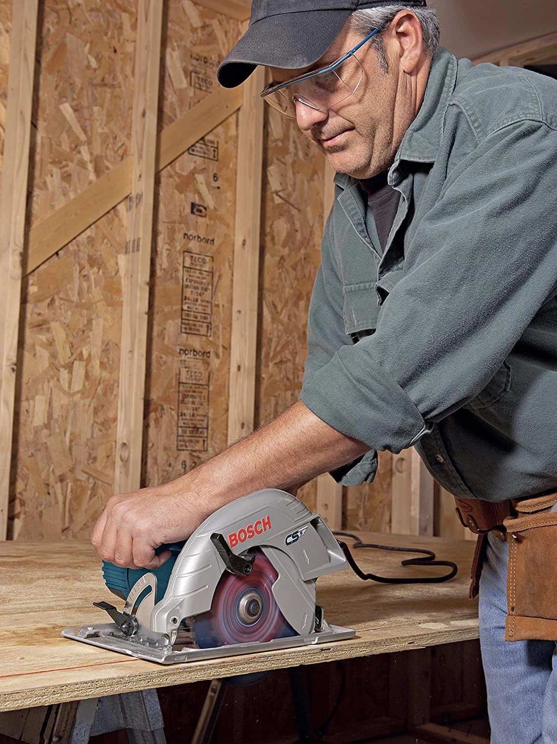 Bosch CS5 7-1/4" Left Blade Circular Saw - Image 3