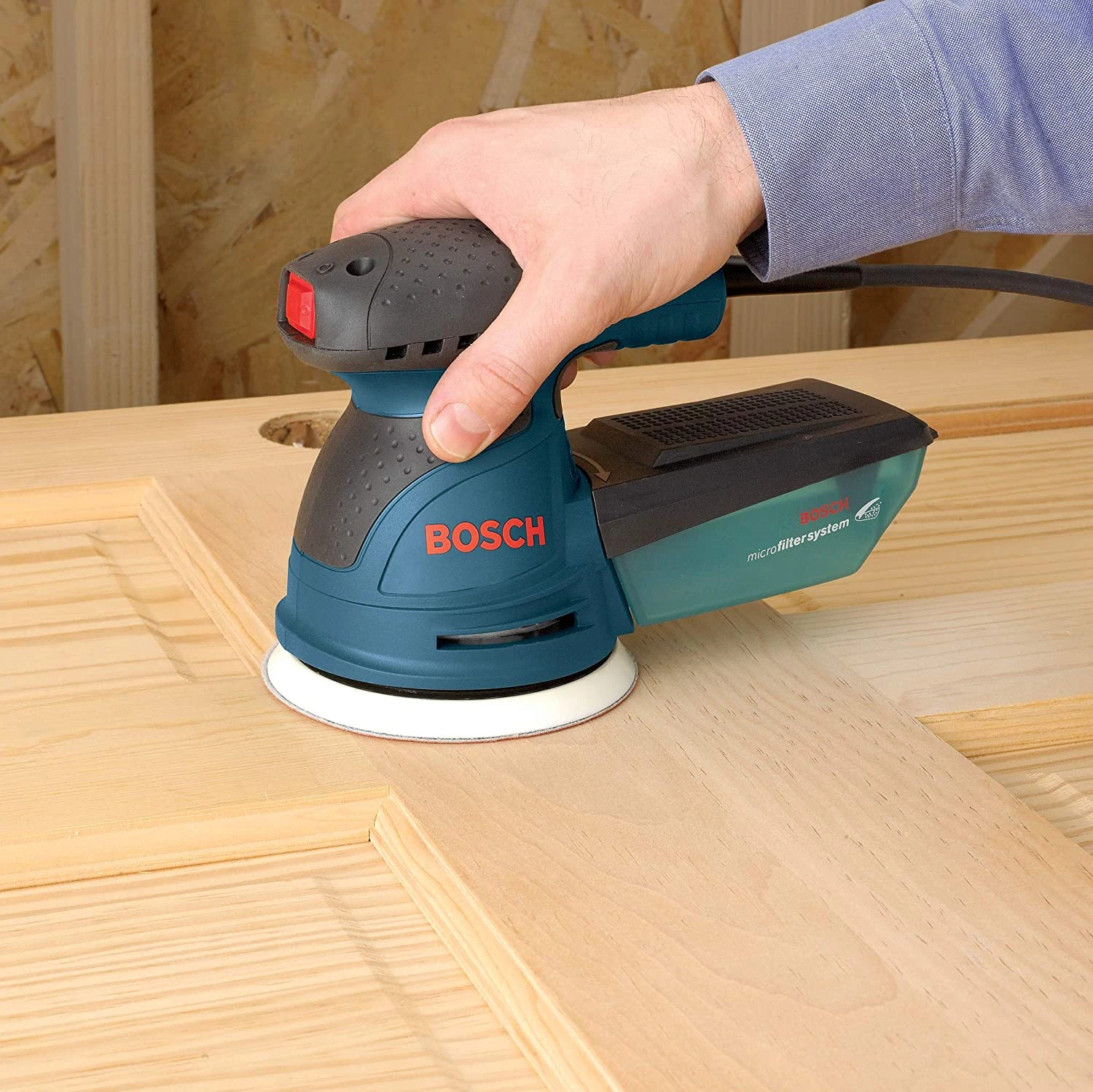 Bosch ROS20VSC 5" Palm-Grip Sander Kit - Image 3
