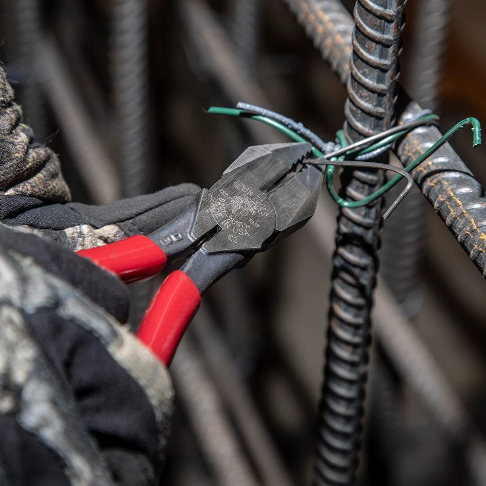 Klein D201-7CSTA Aggressive Knurl 9" Ironworker's Pliers - Image 5